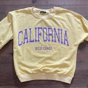 California sweatshirt
